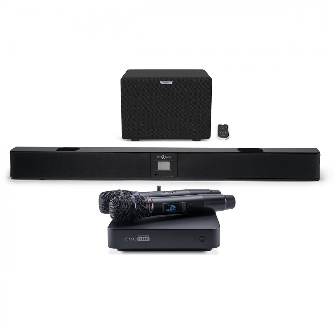 караоке-комплект EVOBOX Plus + EvoSound Bar (саундбар с караоке) в Батайске
