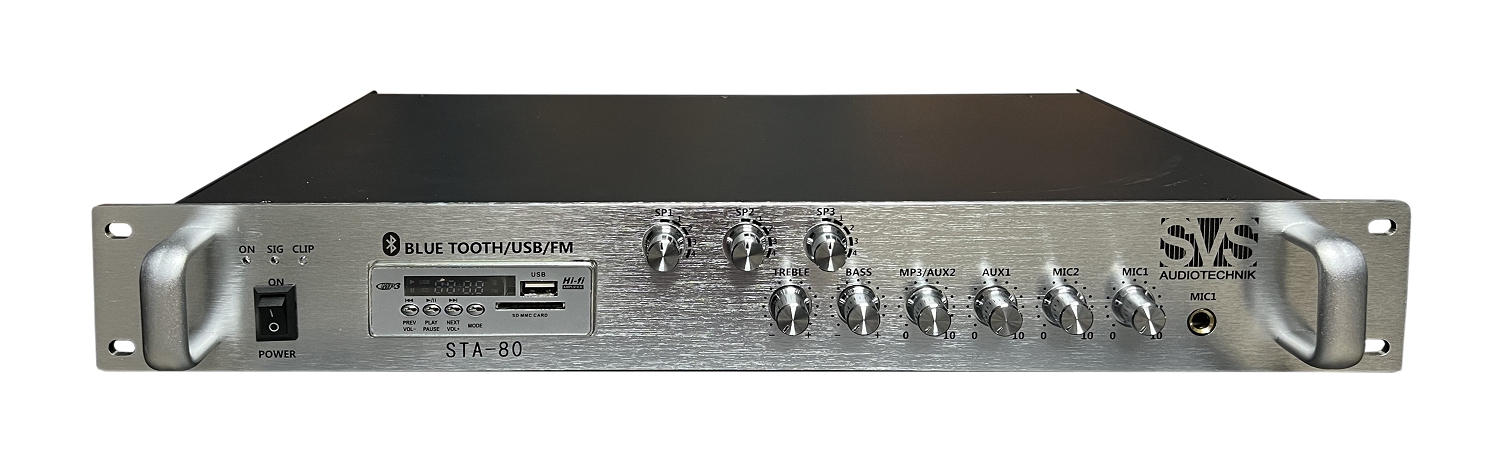 SVS Audiotechnik STA-80 Микшер-усилитель для систем Public Address в Батайске