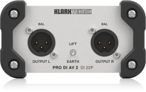 Klark Teknik DI 22P пассивный стерео директ-бокс в Батайске